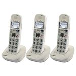 Clarity D704HS Moderate Hearing Loss Cordless Handset-Bundle (3 Pack)