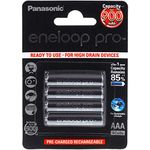 Panasonic eneloop Pro battery AAA – blister pack of 4 (BK-4HCCE/4BE), NiMH, 4x 1.2V