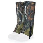 Outdoor Camouflage Snowproof Waterproof Snow Boot Gaiters Legging Gaiter High Leg Cover for Hiking Walking Climbing Hunting