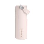 Stanley 1913 Flip Straw Sports Water Bottle 0.47L - Rose Quartz