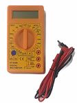 Multimeter Battery Tester Pocket Mini Digital Voltmeter Ammeter Continuity Test