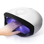 AMORES UV LED Nail Lamp, Gel UV Light Nail Dryer for Gel Nail Polish Manicure Professional Salon 56W Curing Lamp with 4 Timer Setting Sensor