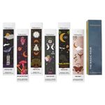 Folkulture Incense Sticks - Set of 6 Insenses (120 Sticks) for Positive Aura - Coconut and Mango, Oriental Aqua, Green Tea, Ocean Salt, Rose and Geranium, Orange Blossom - Boho Gift Set - Magic Hour