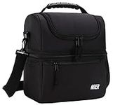 MIER 2 Compartment Lunch Bag for Me
