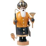 German Incense Smoker The 3 Wise Men - Melchior - 22 cm / 8 inch - Authentic German Erzgebirge Smokers - KWO