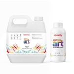 Epoxity (3:1) Ultra Clear deep pour epoxy Casting Resin and Hardener Kit - (3.2 kg) non yellowing resin All Purpose Epoxy for tabletop DIY for professionals & beginners Rasin liquid