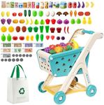 Jovow 98pcs Kids Shopping Cart Trol