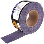 Dura-Gold Premium 80 Grit Purple Ceramic Mesh Longboard Sandpaper, 2-3/4" Wide Continuous 10 Yard Roll - Dustless Hook & Loop Backing for Auto & Woodworking Air File Long Board Sanders, Sanding Block