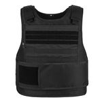 MGFLASHFORCE Tactical Airsoft Vest Molle Adjustable Combat Training Paintball Vest (Black)