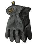 Watson Gloves The Duke Black Camo Glove - Goatskin Leather, Made in Canada (Large)