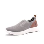 U.S. Polo Assn. TENORE Men's GREY Slip On Sneakers-(UK/8) (US/9) (2FD23028G07)