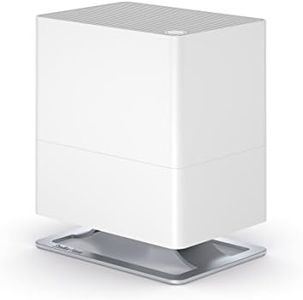Humidificateur d'air Oskar little de Stadler Form, humidificateur �à économie d'énergie pour des pièces jusqu'à 30 m², humidificateur silencieux avec arrêt automatique, LEDs à intensité variable, blanc
