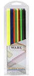 Wahl Professional Styling Clipper Combs in Assorted Colors #3206-200 - Great for Professional Stylists and Barbers – 12 Count