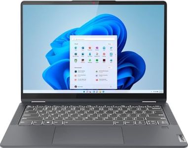 Lenovo IdeaPad Flex 5i 2-in-1 Laptop,with Free Lifetime Office 2021,14" FHD+ Touchscreen, Intel Core i3-1215U,8GB RAM,256GB PCIe SSD, Blacklit Keyboard,Fingerprint Reader, Storm Grey