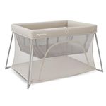 My Babiie MBTC3 Air-Light 3-in-1 Travel Cot, Bassinet, Playpen - Lightweight, from Birth to 15kg, Foldable, Travel Bag, Padded Mattress, Mesh Sides - Ivory