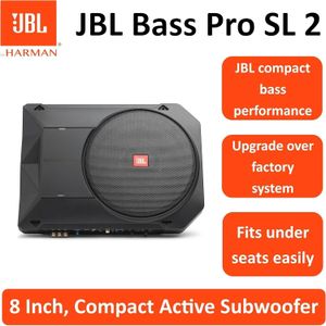 JBL Bass Pro SL2 8" Underseat Subwoofer Boombox – Compact Car Audio