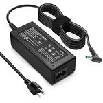 65W AC Adapter Laptop Charger Replacement for HP Pavilion Envy X360 15 17, ProBook 430 440 450 470 640 650 G2 G3 G4 G5 G6 Elitebook 840 850 Power Cord Supply (4,5 * 3,0mm)