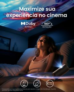 NEBULA Capsule 3 Mini Projector – Portable Smart HD Home Theater