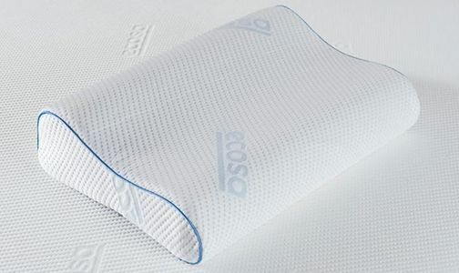 Ecosa Cooling Gel Memory Foam Pillow, Adjustable Memory Foam Pillow, Travel Pillows for Sleeping, Cervical Neck Pillow for Sleeping, Soft Memory Foam Pillows for Side Sleepers