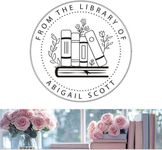 Book Embosser Personalized Floral &