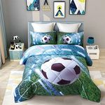 Wowelife Soccer Bedding Set Full Si
