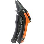 calldrishe Ratchet Pruning Shears Gardening Scissors Gardening Tool Garden Snips Anvil Clipper's Tree Trimmers Pruners Scissor for Lawn Garden Branch Cutting Tools Plant Cutter Scissors