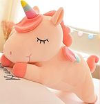 DAWNTREES Pink Unicorn Large Stuffe