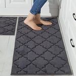 COSY HOMEER Soft Kitchen Rugs [2 PC