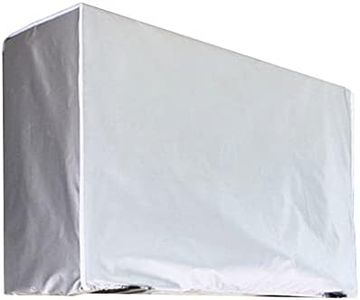 Domeilleur Funda para Aire Acondicionado, Cubierta de Aire Acondicionado Exterior Impermeable, Prueba de Viento, Prueba de Lluvia Anti-Polvo Protector Solar Cubierta de Aire Acondicionado Protectores