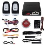 EASYGUARD EC002-P4 Smart Key PKE car Alarm with auto Start Push Engine Start Button & keyless go Password Entry Lock Unlock DC12V