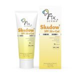 FIXDERMA Shadow Sunscreen SPF 50+ PA+++ Gel Broad Spectrum Sunscreen For UVA & UVB Protection | Unisex (40 g (Pack of 1), 50,All Skin Sun Protection Factor (SPF)