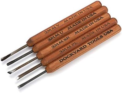 Dockyard 3.0mm Carving Tool Set, 5 pc