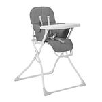 MyChild MyChild Hideaway Compact Folding Highchair, Charcoal Grey