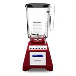 Blendtec Total Classic Original Blender and 90 oz WildSide+ Jar - Kitchen Blender Bundle - Red