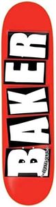 Baker Skateboards Brand Logo Skateboard Deck - 8.5" x 32"