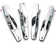 Exterior Outside Chrome Driver & Passenger Door Handle Fit Chevy Silverado GMC Sierra 1500 Cadillac Escalade Yukon XL Denali Tahoe Avalanche Suburban 2007 2008 2009 2010 2011 2012 2013 2014