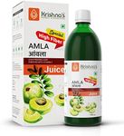 Krishna's Special Amla High Fiber Juice - 1000 ml | Fresh cold pressed Amla Juice | Helps Boosts Skin and Hair Health | Helps Detox | Rich in Vitamin C | Natural Immunity Booster