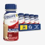 Ensure Plus Calories, Nutritional Supplement Shake Value Pack, To Help With Healthy Weight Gain Or Maintenance, Vanilla, 24 x 235-mL Bottles