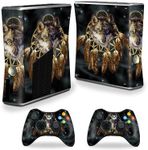 MightySkins Skin Compatible with X-Box 360 Xbox 360 S Console - Wolf Dreams | Protective, Durable, and Unique Vinyl Decal wrap Cover | Easy to Apply, Remove, and Change Styles | Made in The USA