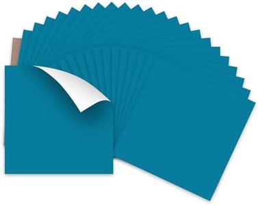HTVRONT Teal Heat Transfer Vinyl - 24 Pack 12"x12" Iron on Vinyl Sheets for T-Shirt (1 Teflon Sheet Included), Teal PU HTV Vinyl Easy to Cut & Weed for Heat Vinyl Design
