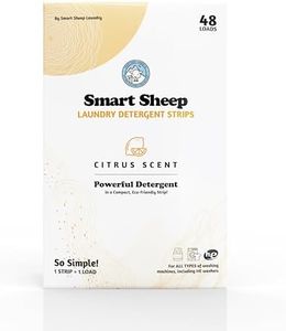 Smart Sheep Laundry Detergent Strips - Sensitive Skin - Eco Friendly & Plastic Free - Perfect for Home, Travel & Camping
