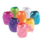 Bright Colors Curling Ribbon Assortment - Party Supplies - 8 Pieces