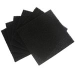 6 Pack Solder Extractor Filter Carbon Filter Replacement Activated Smoke Fume Absorber Filter for Hakko/Xytronic/Aoyue Smoke Absorber (5.1” * 5.1” * 0.3”)