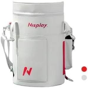 Nisplay Portable Tennis Ball Machine (White)