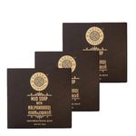 SHESHA NATURALS Ayurveda Mud With Nalpamaradi Skin Brightening Soap Bar 125G For Oily Skin - Pack Of 3