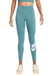 Nike AS W NSW ESSNTL GX HR LGGNG FT-Noise AQUA/WHITE-CZ8529-440-L