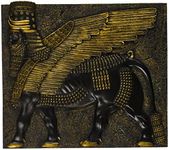 Assyrian Winged Bull Wall Sculpture [Kitchen]