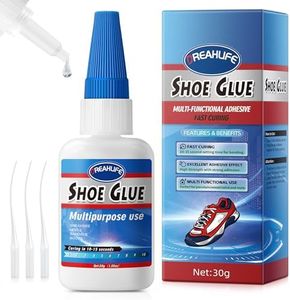 Super Glue for Shoe Repair, 30g Shoe Glue Heavy Duty, Shoe Glue for Sole Repair, Boot Shoe Repair, Sneakers, Athletic Shoes, Heels, Sandals