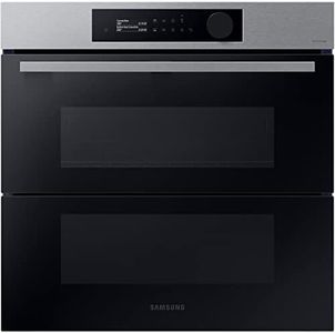 Samsung Dual Cook Flex Electric Self Cleaning Oven with Added Steam - Stainless Steel