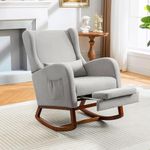 AYEASY Rocking Chair Nursery Glider